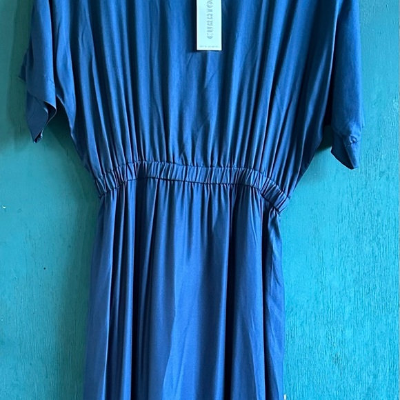 Blue Midi Dress - Picture 2 of 5